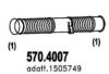 SCANI 1505749 Flex Hose, exhaust system